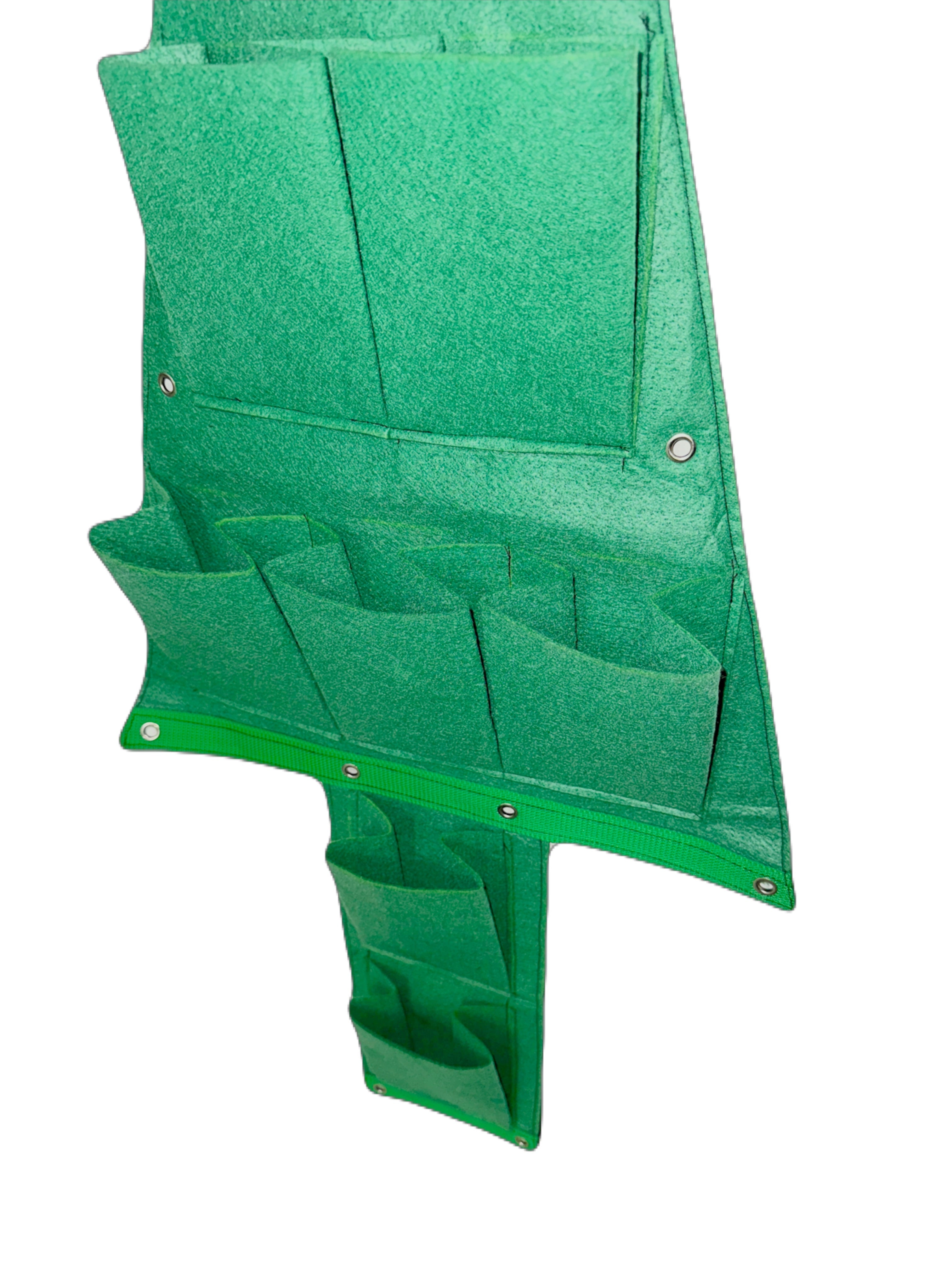 Árbol de Navidad Mediano tipo Bolsa de Cultivo vertical de 8 Bolsillos de 49cm X 127cm