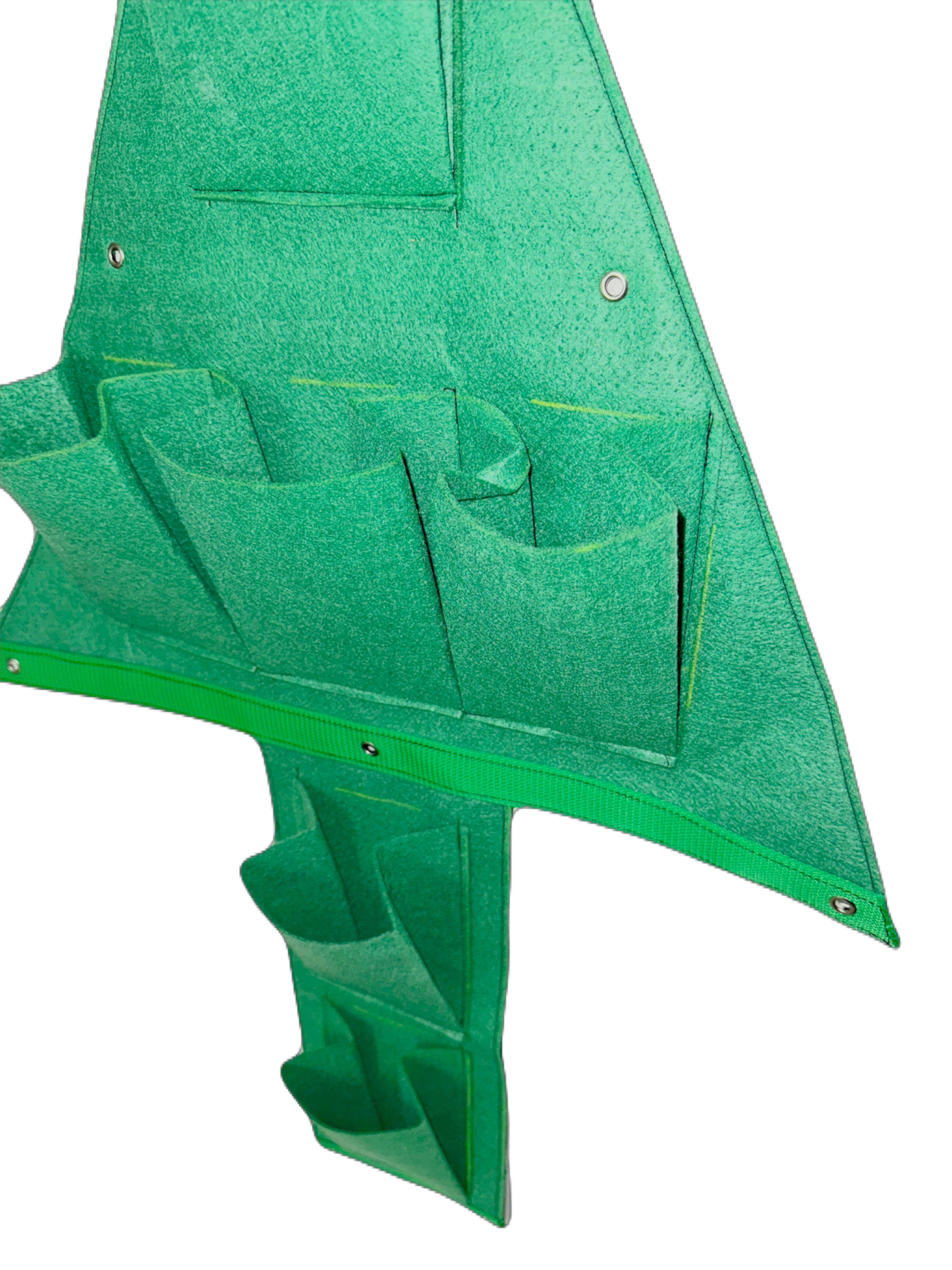 Árbol de Navidad pequeño tipo bolsa de cultivo vertical 6 Bolsillos de 58cm X 98cm