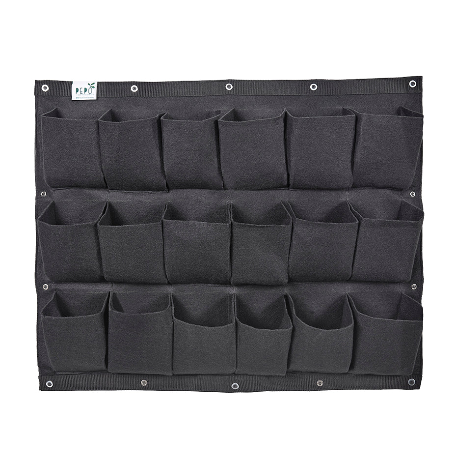 Bolsa de Cultivo para Jardín Vertical 18 Bolsillos de 80cm x 63cm