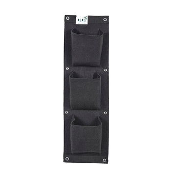 Vertical Wall Garden x 3 Pockets of 20cm X 63cm