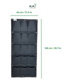 Bolsa de Cultivo para Jardín Vertical 15 Bolsillos de 44cm x 100cm