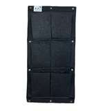 Bolsa de Cultivo para Jardín Vertical 6 Bolsillos de 32cm X 63cm