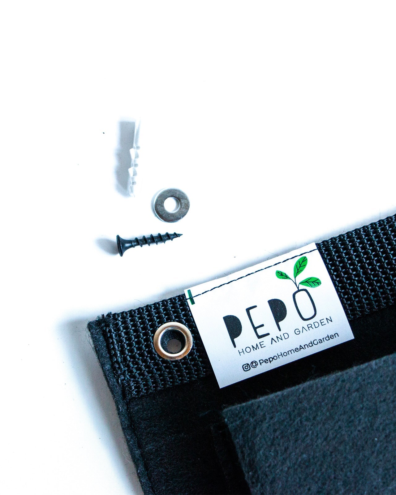 Bolsa de Cultivo para Jardín Vertical 2 Bolsillos de 32cm X 25cm