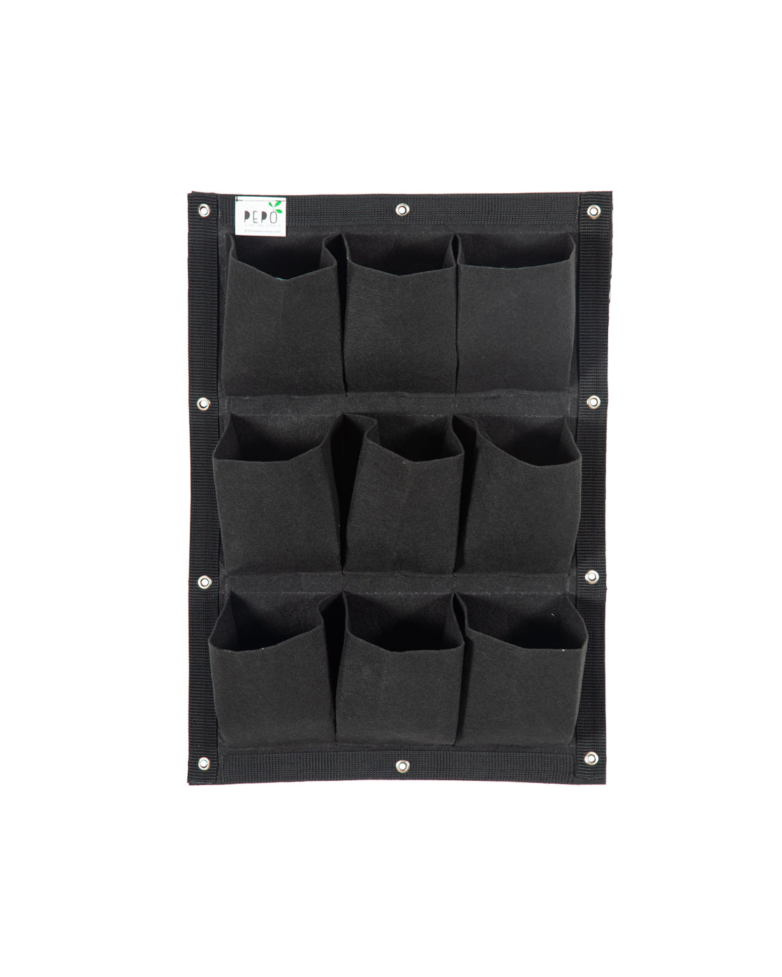 Bolsa de Cultivo para Jardín Vertical 9 Bolsillos de 44cm X 63cm