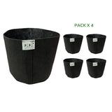 5 Gallon Fabric Pots Pack. x 4