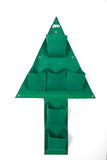 Árbol de Navidad pequeño tipo bolsa de cultivo vertical 6 Bolsillos de 58cm X 98cm